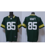 Men's Tucker Kraft #85 Stitched Jersey Green White - $45.00