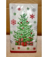 Guest Towels Christmas Tree Classic 18ct 15 1/2&quot; x 11 1/2&quot; 2 ply Winter ... - £2.70 GBP