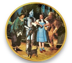 We&#39;re Off to See the Wizard Collector Plate from The Wizard of Oz 1988 Wall Art - £13.95 GBP