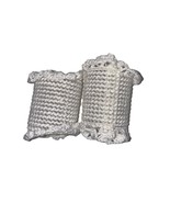 Vintage Handmade Lace Napkin Holder Sleeve 2 Pack (SHIPS IN 24 HOURS) - $34.08 CAD