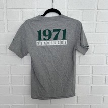 Starbucks 1971 50 Year Anniversary T Shirt Gray Small  - $19.48