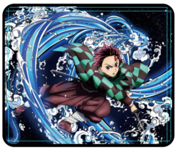 Kamado Tanjirou - Demon Slayer: Kimetsu no Yaiba Lock Edge Gaming Mouse Pad - £11.94 GBP