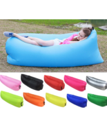 Inflatable Lounger Couch, Indoor or Outdoor Air Sleeping Bag,Sofa,Lazy Bag - £16.50 GBP