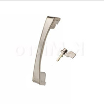 Pella Sliding Patio Door Handle w/ Thumb Lock- Right RH Interior - Satin Nickel - £150.18 GBP