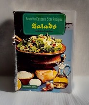 Vintage 1969 Eastern Star Recipes Salads Appetizers Spiral Bound Cookbook - $10.77