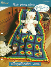 Needlecraft Shop Crochet Pattern 962320 Baby Rainbow Afghan Collectors Series - £2.38 GBP