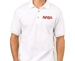 NASA Worm Logo Insignia Mens Polo Shirt XS-6XL, LT-4XLT Space Shuttle Ap... - $25.24+