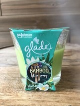 Glade Bamboo Bliss Song 1 Wick Scented Candle - 3.4oz - Limited Edition - $12.16