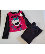 Monster High   Girls Sleepwear Two  Piece Set  Size 4-5 NWT - £13.29 GBP