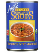 Amy&#39;s Organic Hearty French Vegetable Soup, 14.4 oz Can, Case of 12 vegan - $1,596.38 MXN