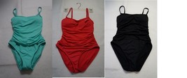 La blanca &#39;Island&#39; One-Piece Swimsuit AQUAMARINE 4/ Poppy 6/ Black 6 - £34.08 GBP