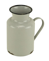 Cheung's Lacquered Gray with Black Rim Jug Decor - $36.21
