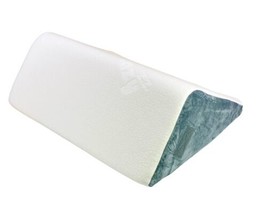 New Lazyzizi Orthopedic Memory Foam Bed Wedge Blue Replacement Knee Pillow Only - £15.65 GBP
