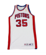 Vtg Champion NBA Detroit Pistons Allen #35 Stitched 50th Season Gold Log... - $1,218.55 CAD