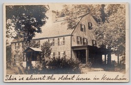Wenham MA RPPC The Old Farm On Maple St Before Restored In 1911 Postcard O21 - £23.94 GBP
