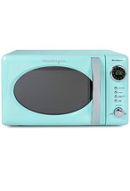 Nostalgia Retro 0.7 cu ft 700-Watt Countertop Microwave Oven Aqua (a) - £237.40 GBP