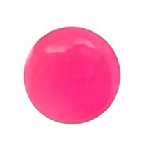 Studex Sensitive Neon Hot Pink Novelty Button Stainless Steel Stud Earrings 5mm  - £6.93 GBP