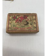 Antique Japanese Matchbox  Kobe Maruo Japan with Bird Crane / Swan ? - £13.41 GBP