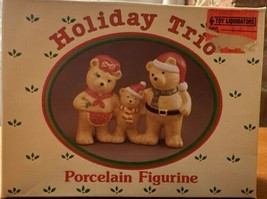 Holiday Trio Porcelain Figurine Style 1135 - $12.00