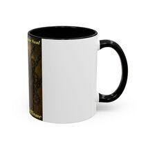 Burning Rose Gears Chains Coffee Mug Steampunk Gothic Flame Core 11oz 15oz - $18.79+