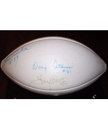UNITAS CSONKA DORSETT ATKINS SIGNED NFL WILSON FOOTBALL With DISPLAY CASE - €126,50 EUR