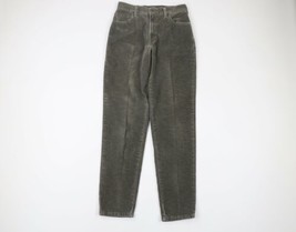 Vtg 90s Levis 550 Womens 4 M Faded Relaxed Tapered Leg Corduroy Pants USA Gray - £51.38 GBP