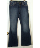 Lauren Ralph Jeans Co LRL Modern Flare Blue Denim Women 6 x 33 Slight Di... - €12,15 EUR