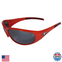 Georgia Bulldogs Wrap Sunglasses - 100% UVA/UVB, Flex Hinges - $27.22