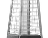 Hiland Hldso1-Gtpc 91-Inch Tall Quartz Glass Tube Heater - With Wheels, ... - $496.99