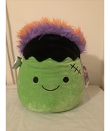 NWT Kellytoy Squishmallow Halloween Squad Frankie 12&quot; Soft Plush Fuzzy Hair - $29.38