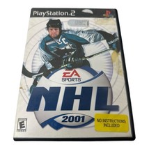 NHL 2001 - PS2 - No Manual Video Game PlayStation 2 Hockey Sports - $7.70