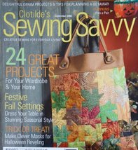 Clotilde&#39;s Sewing Savvy September 2006 [Paperback] Various - £2.76 GBP