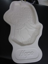 Longaberger Pottery 1994 &quot;Hope&quot; Angel Series Cookie Mold - £11.67 GBP