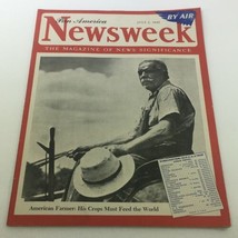 VTG Newsweek Magazine July 2 1945 - American Farmer / Pan America / By Air - £37.53 GBP