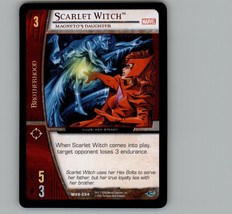 VS System Trading Card 2006 Upper Deck Scarlet Witch Marvel - £2.23 GBP