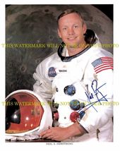 Neil Armstrong Autographed Autopen 8x10 Photo Apollo 11 Has Nasa Wording On Back - £39.53 GBP