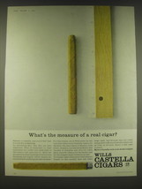 1965 Wills Castella Cigars Ad - What&#39;s the measure of a real cigar? - £14.82 GBP