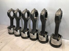 Set of 6 Caterpillar CAT C9 Diesel Engine Connecting Rod 160-8199 Dozer ... - $1,100.00