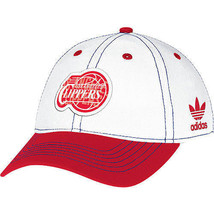 Adidas Women&#39;s LPS ANGELES CLIPPERS Basic Slouch Adjustable Hat Cap - £19.77 GBP