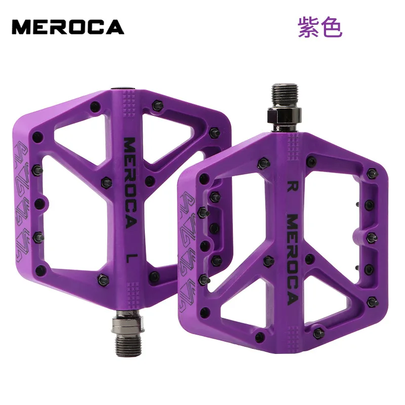 MEROCA Mountain Bike Nylon Pedal Perrin ing Large Non-slip XC 14MM Off-road Foot - £102.00 GBP