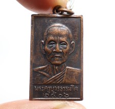 Phra Somdej Lp Tian 3rd Batch Coin Blessed 1963 Magic Thai Amulet Lucky Pendant - £71.10 GBP