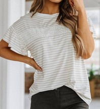Liam &amp; Company Lucas Ruffle Sleeve Blouse Size XL - $31.21 CAD