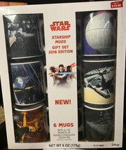 Star Wars Classic Vehicles and Starships Gift Set. 6 Mugs Box shows sign of wear - £23.12 GBP