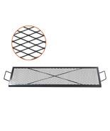 VEVOR X-Marks Fire Pit Grill Grate, Rectangle Cooking Grate, Heavy Duty ... - $124.85 CAD