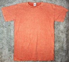 Mandarin Orange Wash Factory Venice CA T-Shirt Men&#39;s 2XL - Blank New - £5.48 GBP