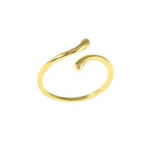 sterling silver 925 jewellery plain snake shape open adjustable resizable rings  - £23.32 GBP