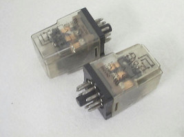 (2) Potter &amp; Brumfield KRPA-14AG-120 General Purpose Panel Plug-In Relay... - $13.19