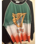 MENS Long Sleeved Ireland Soccer Football  EIRE Jersey Size Large - $40.60 CAD