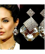 Elegant Super Star Quality Ladies Gold Drop Pierced Ear Party Earrings ! - $39.66 CAD
