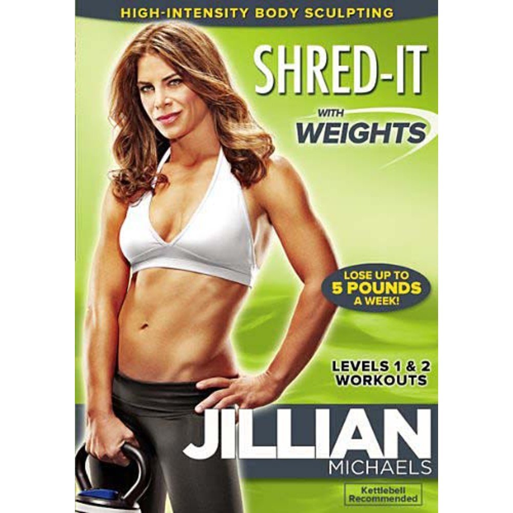 Jillian Michaels: Shred-It With Weights [DVD, Brand New] Levels 1 & 2 Workouts - $16.36